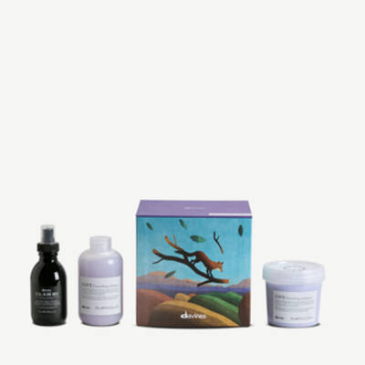 COLOURFUL MEDITERRANEAN SCRUB/НАБОР LOVE SMOOTHING ДЛЯ РАЗГЛАЖИВАНИЯ НЕПОСЛУШНЫХ ВОЛОС